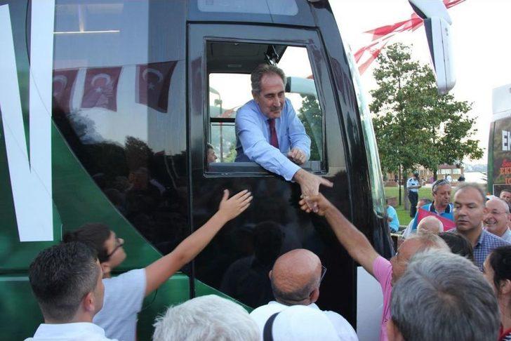 Cumhurbaşkanı Adayı İhsanoğlu, Ordu'da G1