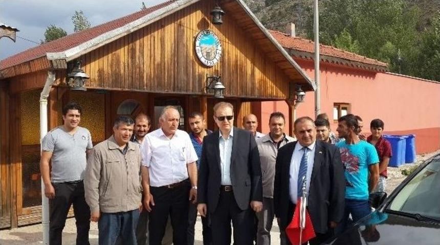 Vali Yavuz K&ouml;ye D&ouml;n&uuml;şen Belediyelerde İncelemelerde Bulundu