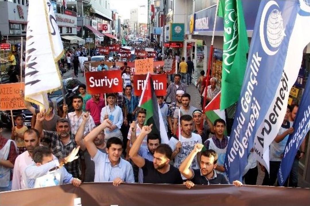 Agd&rsquo;den İsrail&rsquo;i Protesto Y&uuml;r&uuml;y&uuml;ş&uuml;