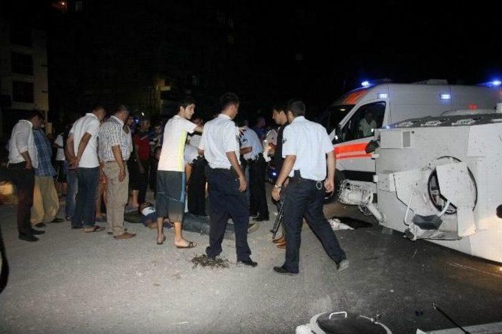 Diyarbakır’da Zırhlı Polis Aracı Devrildi: 3 Yaralı G1