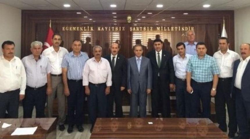 Vali Tapsız, İl Genel Meclisi'ni Ziyaret Etti