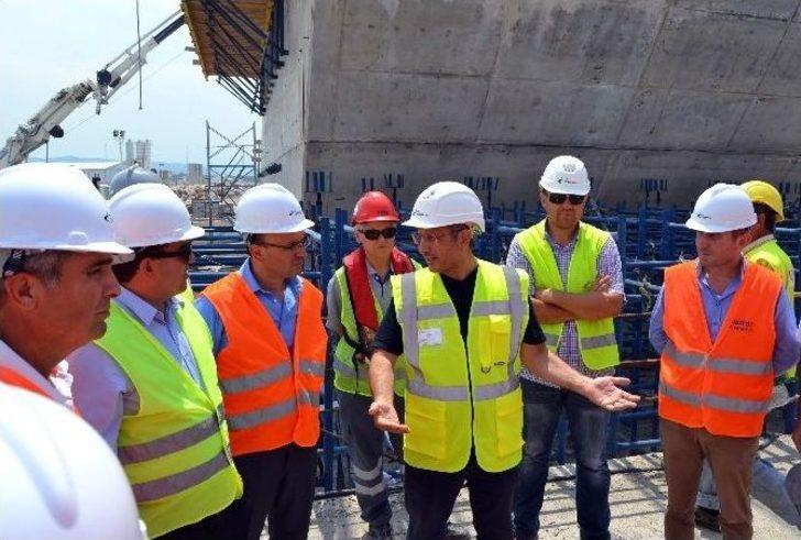 Körfez Geçiş Köprüsü Hızla Yükseliyor G5