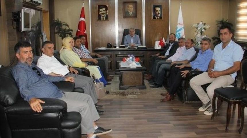 İstanbul Ve Ankara Derneklerinden Başkan Memiş&rsquo;e Ziyaret