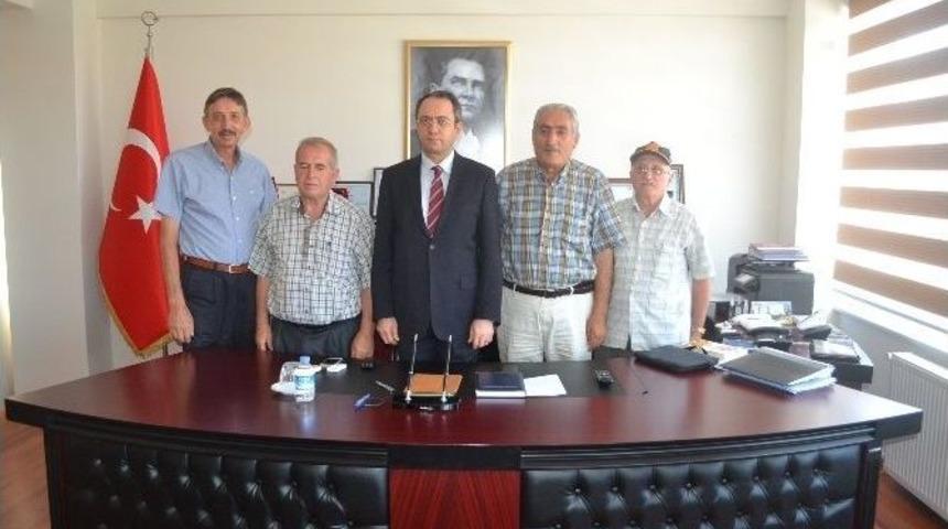 Gazilerden Kaymakama Teşekk&uuml;r