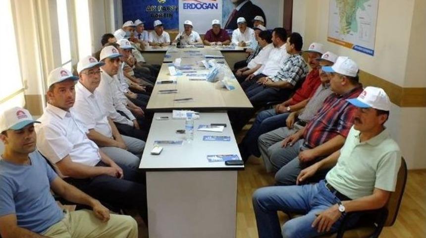 Ak Parti&rsquo;de Basın Toplantısı D&uuml;zenledi