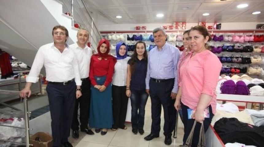 Başkanlardan &Ccedil;ayırova'da Esnaf Ziyareti