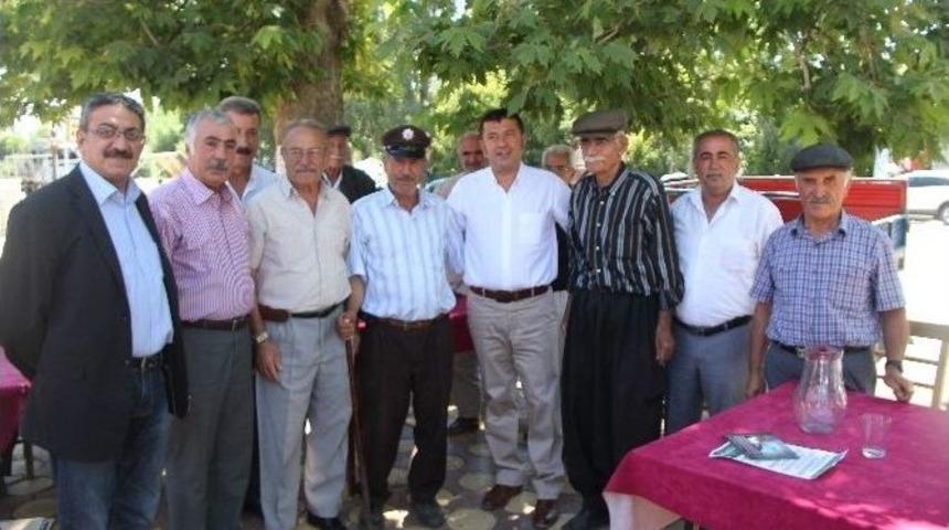 Malatya Milletvekili Veli Ağbaba, Doğanşehir&rsquo;de Se&ccedil;im &Ccedil;alışması Yaptı