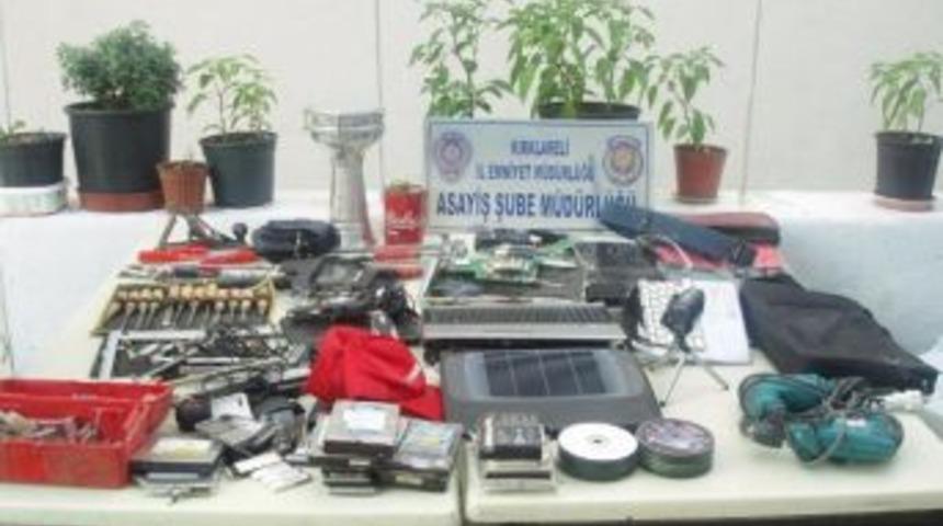 İş Yerinden Hırsızlık Yapan Zanlı Yakalandı