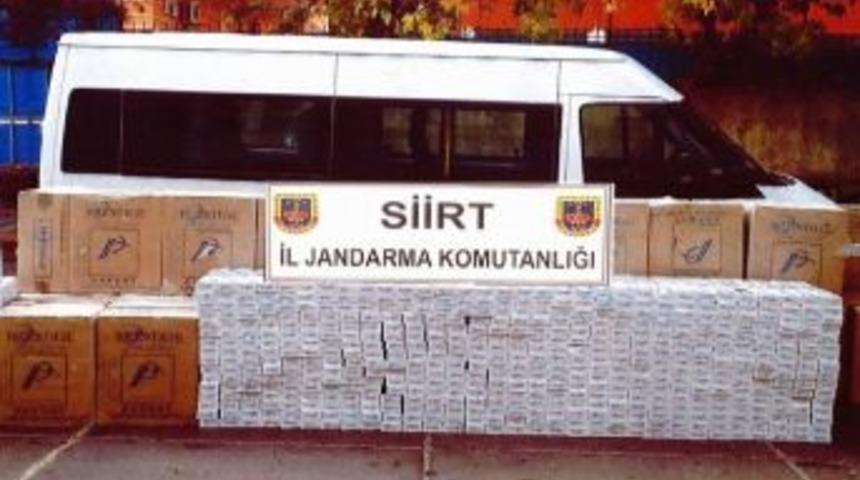 Siirt'te Ka&ccedil;ak Sigara Ve Esrar Operasyonu