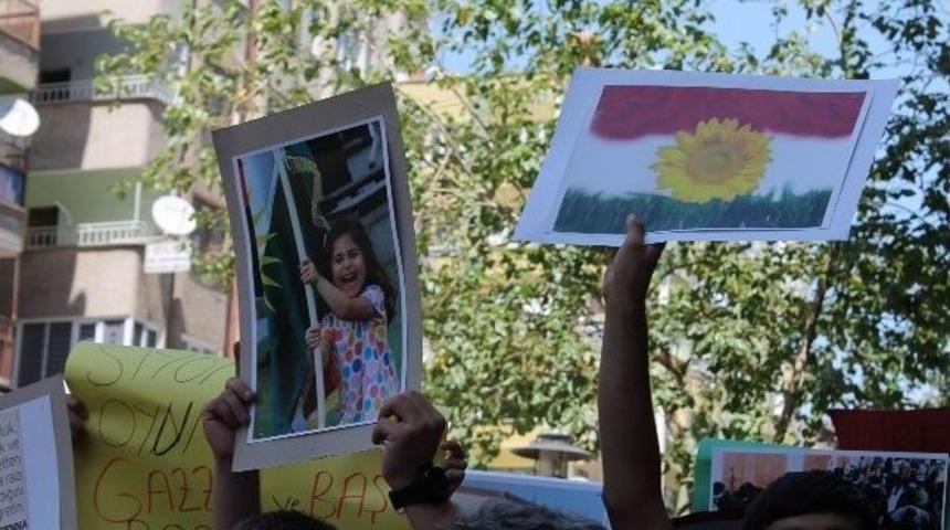 Diyarbakır&rsquo;da Işid&rsquo;e Tepki Y&uuml;r&uuml;y&uuml;ş&uuml;