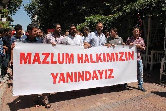 Diyarbakır’da Işid’e Tepki Yürüyüşü