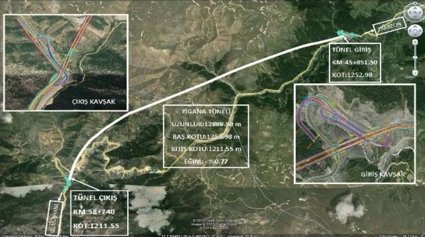 Yeni Zigana T&uuml;neli Projesi&rsquo;nde Sona Gelindi