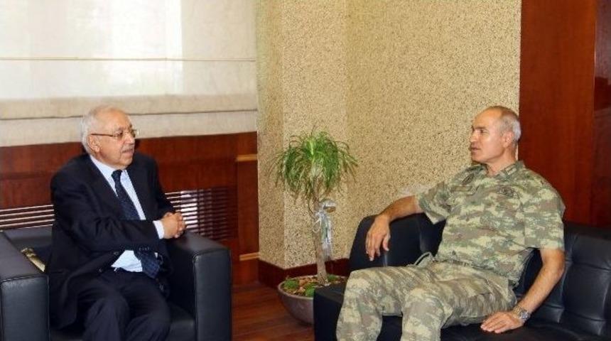 Tuğgeneral G&uuml;neş&rsquo;ten Osb&rsquo;ye Veda Ziyareti