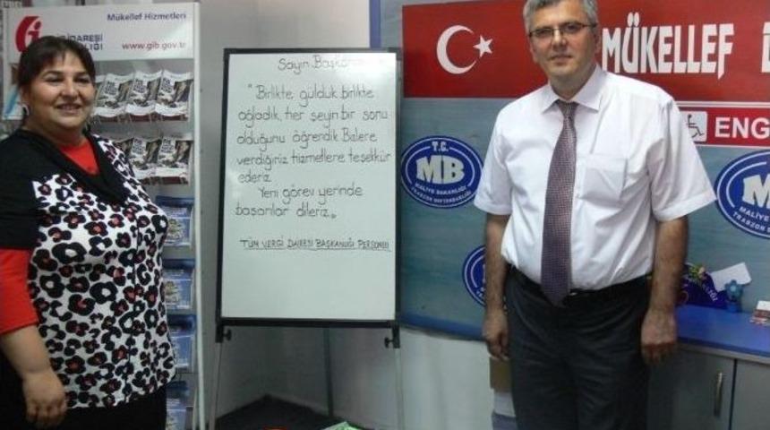 Trabzon Vergi Dairesi Başkanı Zeki Yumbul Veda Etti