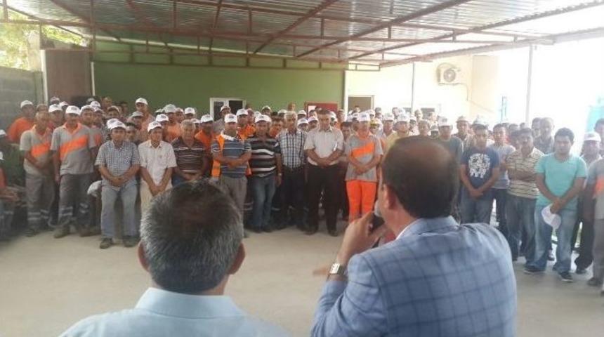 Başkan Alemdar &Ouml;zt&uuml;rk, Personelle Motivasyon Toplantısı Yaptı