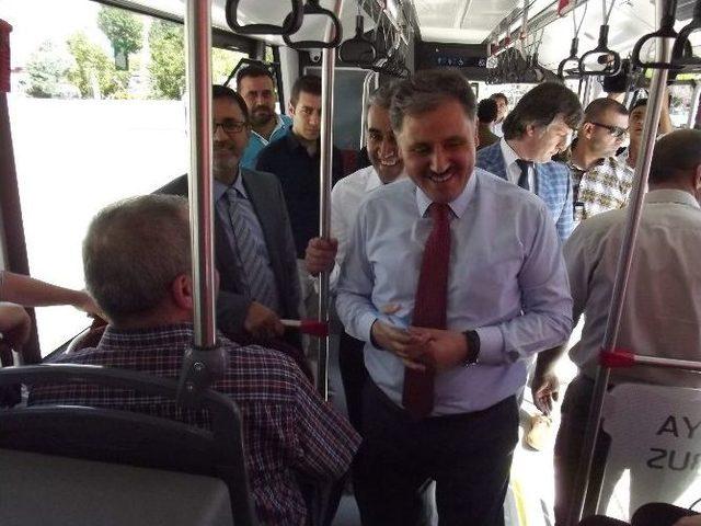 Trambus Basına Tanıtıldı