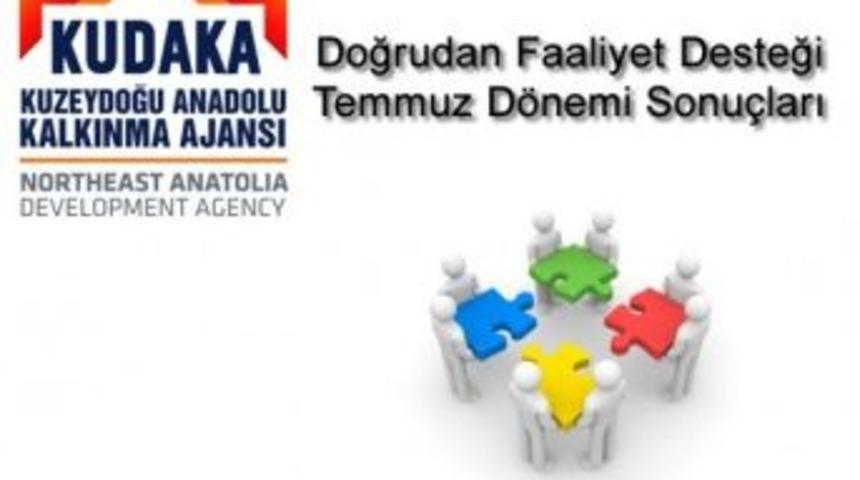 Kudaka 2014 Yılı Doğrudan Faaliyet Desteği Temmuz D&ouml;nemi Sonu&ccedil;ları
