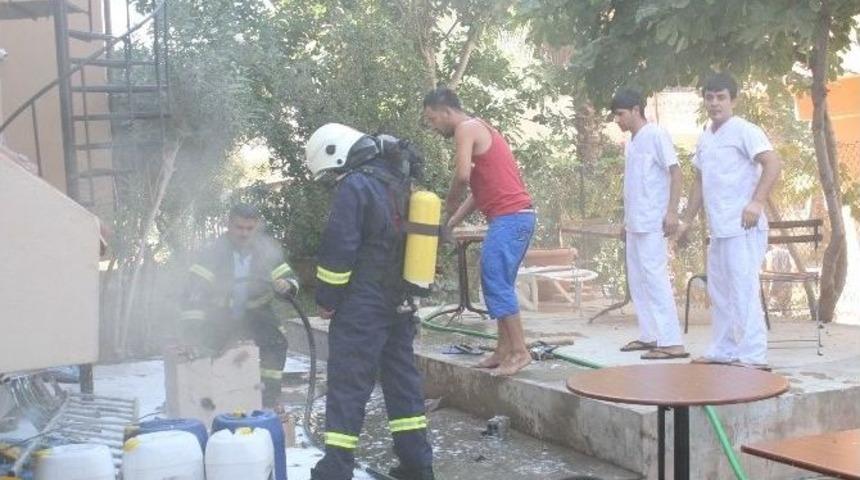 Marmaris&rsquo;te Otel Yangını Korkuttu