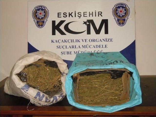 Eskişehir’de 19 Kilo 150 Gram Esrar Ele Geçirildi