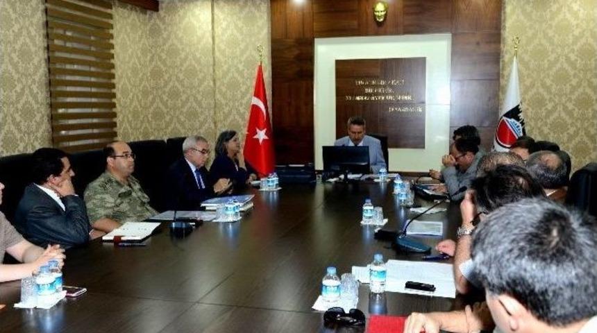 Diyarbakır&rsquo;da Se&ccedil;im G&uuml;venliği Toplantısı Yapıldı