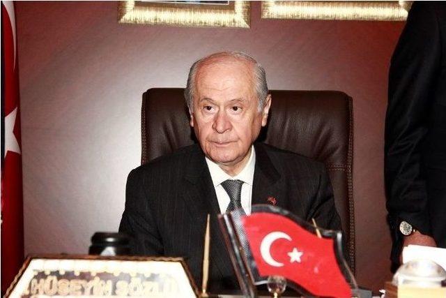 Devlet Bahçeli Adana’da