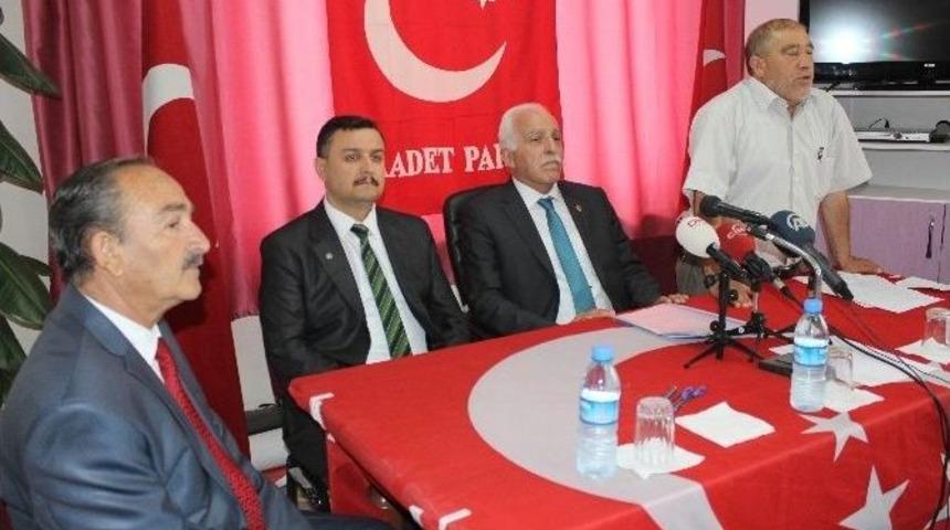 Sp Genel Başkanı Mustafa Kamalak: