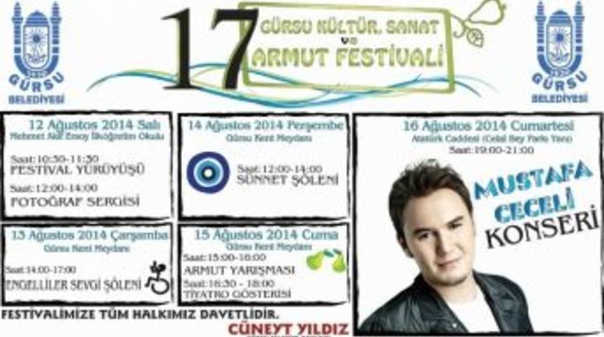 (cumartesi) G&uuml;rsu&rsquo;da Festival Coşkusu