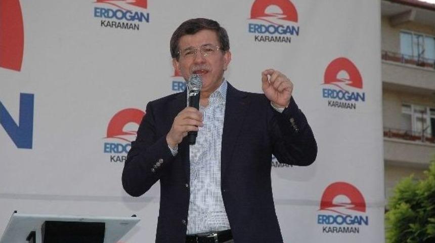 Bakan Davutoğlu Ve Elvan Karaman&rsquo;da