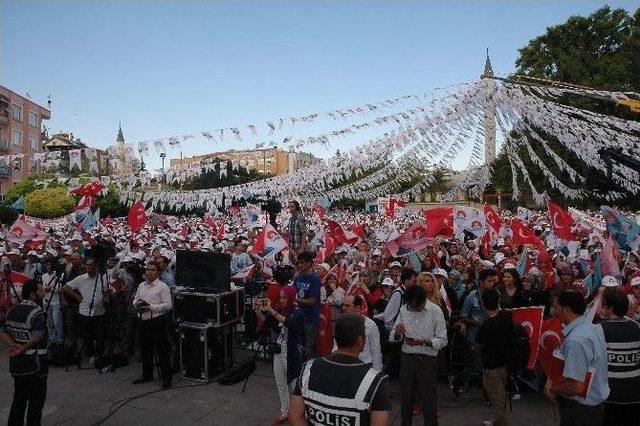 Bakan Davutoğlu Ve Elvan Karaman’da