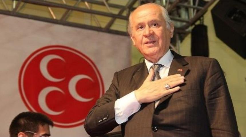 Mhp Genel Başkanı Bah&ccedil;eli:
