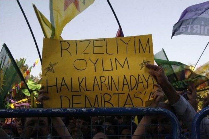 Demirtaş Diyarbakır’da Mitinge Katıldı G1