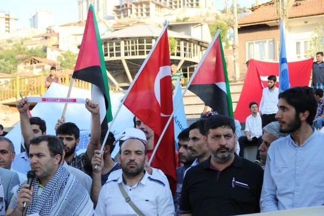 İsrail'in Gazze'ye Saldırılarının Protesto Edilmesi