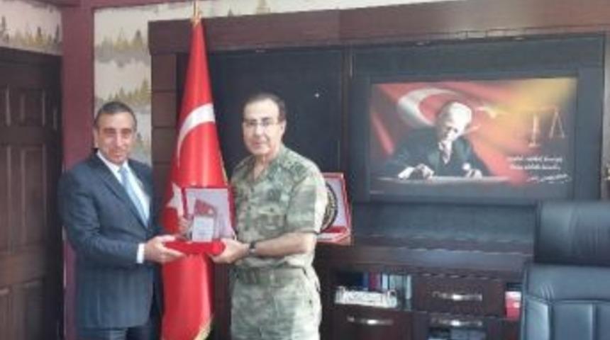 Orgeneral Başoğlu&rsquo;ndan, H&uuml;seyin Turgut Eğitim Merkezi Başkanı Bing&uuml;l&rsquo;e Veda Ziyareti