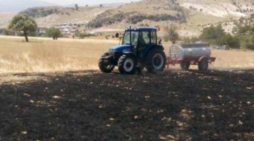 Yangına İlk M&uuml;dahale Tankerleri G&ouml;rev Başında