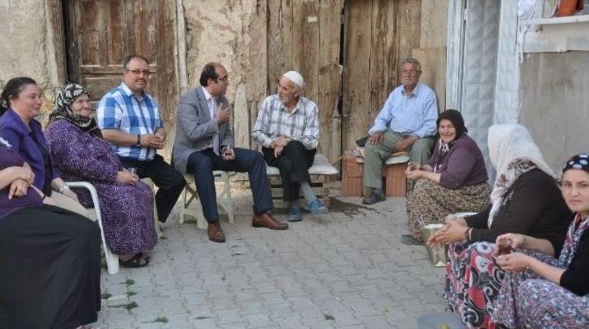 Sandıklı Belediye Başkanı Mustafa &Ccedil;&ouml;l'&uuml;n Mahalle Gezileri