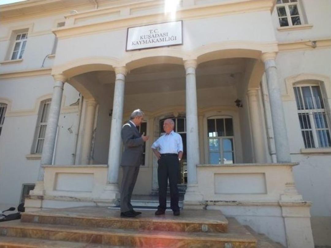 Eski Bakanlardan Kaymakam Aksoy&rsquo;a Ziyaret