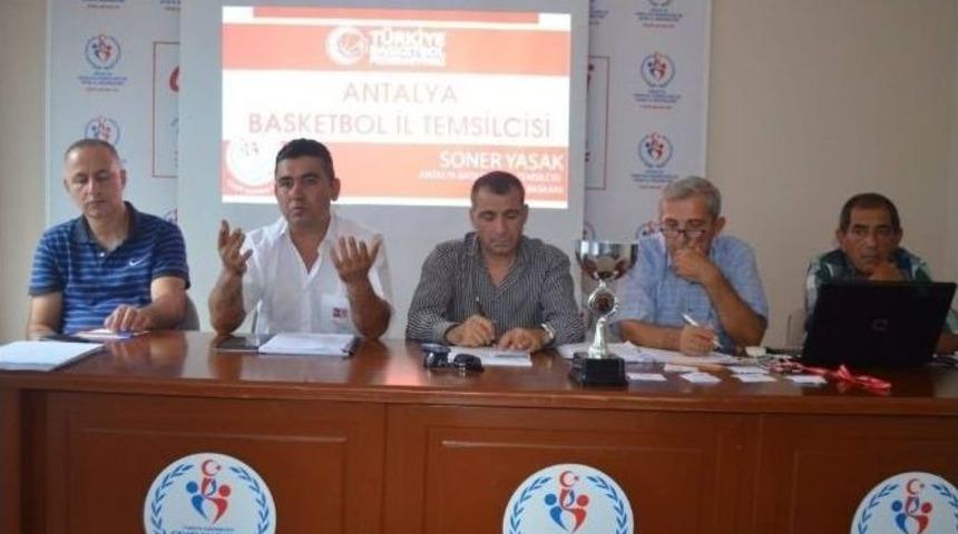 2014-2015 Sezonu Antalya Basketbol Yerel Ligi Fikst&uuml;r&uuml; &Ccedil;ekildi