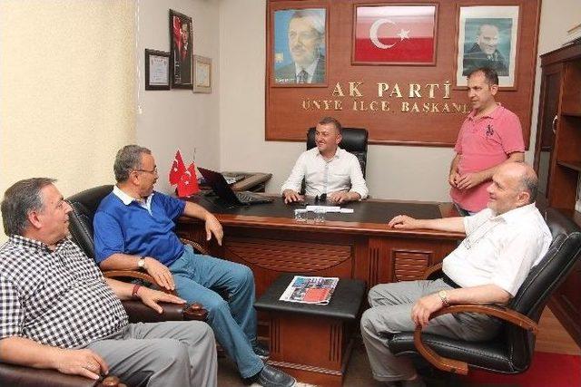 Hilmi Güler, Ünye Esnafından Erdoğan'a Destek İstedi