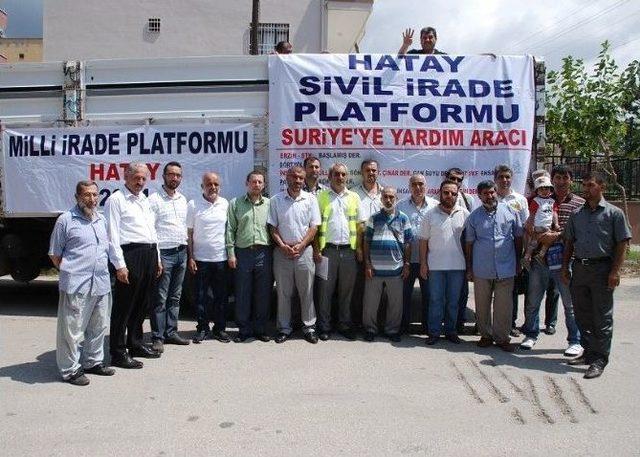 İskenderun'dan Suriye'ye 7,5 Ton Un