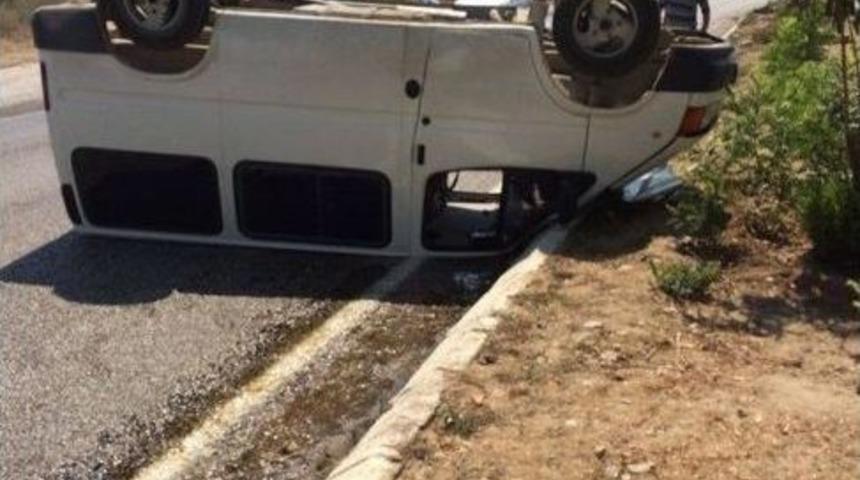 Milas'ta Ara&ccedil; Takla Attı: 1 Yaralı