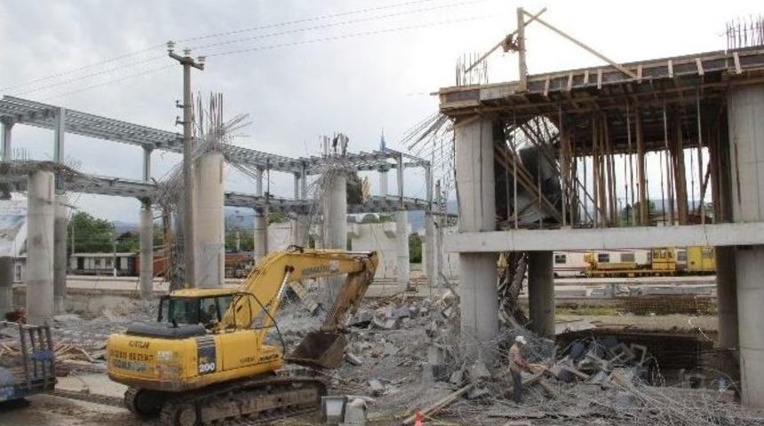 &Ccedil;&ouml;ken İstasyonda &Ccedil;alışmalar Başladı