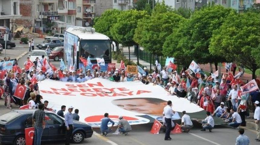Uşak Ak Parti&rsquo;den Erdoğan&rsquo;a Destek