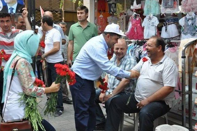 Uşak Ak Parti’den Erdoğan’a Destek