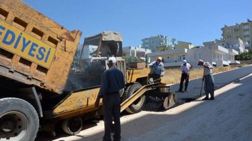 S&uuml;merevler Mahallesi&rsquo;nde Asfalt &Ccedil;alışması Devam Ediyor