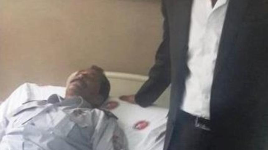 Aile Kavgasında G&uuml;venlik G&ouml;revlisi Yaralandı