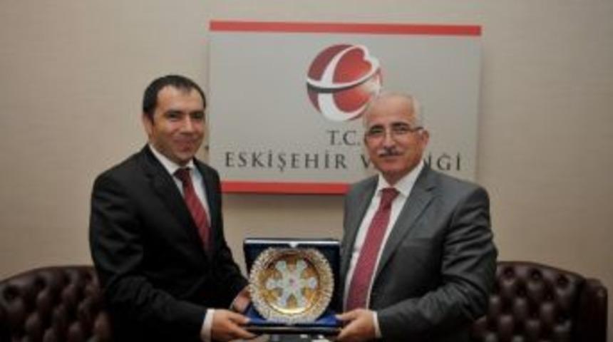 Başkan Kızıltepe&rsquo;den Vali Tuna&rsquo;ya Veda Ziyareti