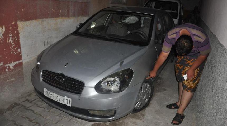 Suriye Plakalı Ara&ccedil;lar Tahrip Edildi