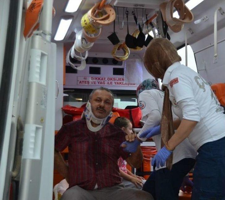 Yola Dökülen Mıcır Kaza Yaptırdı:7 Yaralı G5