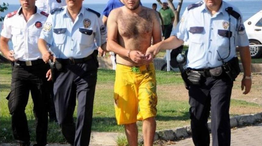 Hırsızlık Zanlısının Karada Başlayan Ka&ccedil;ışı Denizle Sonlandı