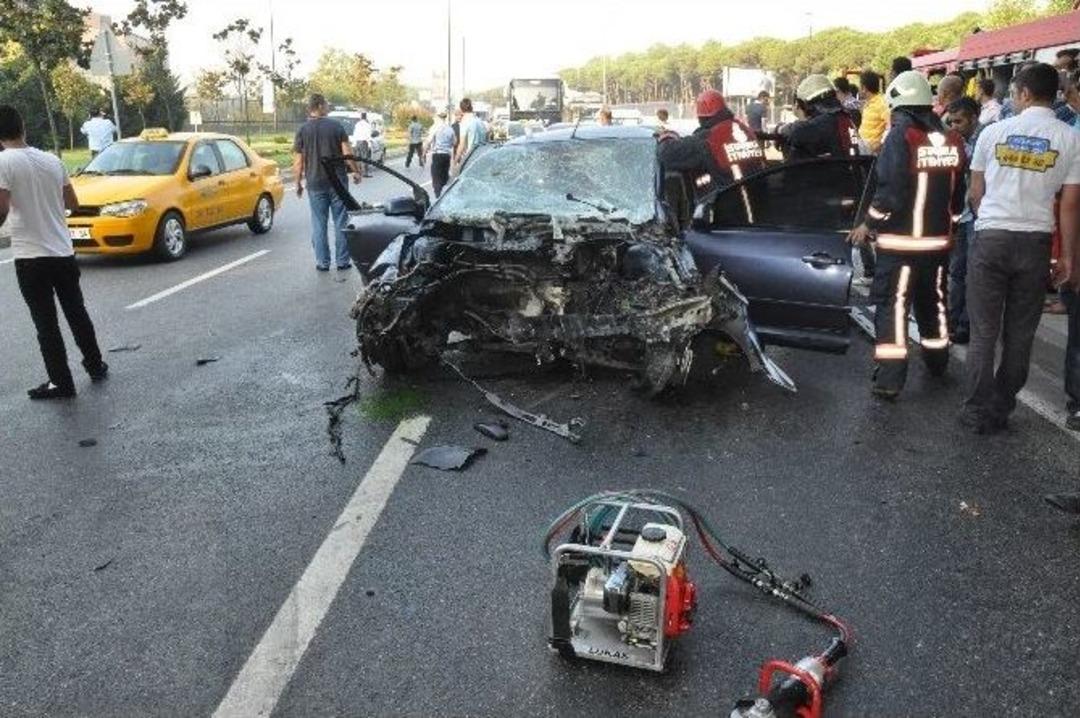 Maslakta Kaza: 9 Yaralı